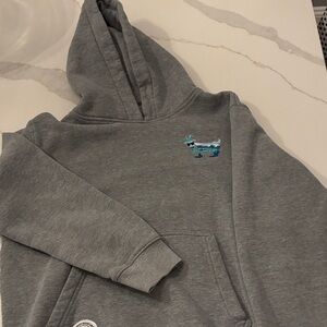 Gray Hoodie GOAT USA
